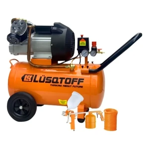 Compresor de aire eléctrico portátil Lüsqtoff LC-3550BK 50L 3.5hp