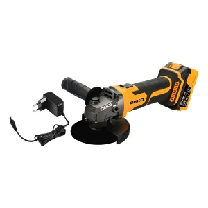 Amoladora Angular Deko Inalámbrica de 5" con Batería y Cargador