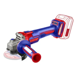 Amoladora Angular Inalámbrica Emtop 115mm Velocidad 9000rpm