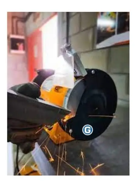 Amoladora De Banco 375 W Lusqtoff Color Naranja Frecuencia 50 Hz - Imagen 12