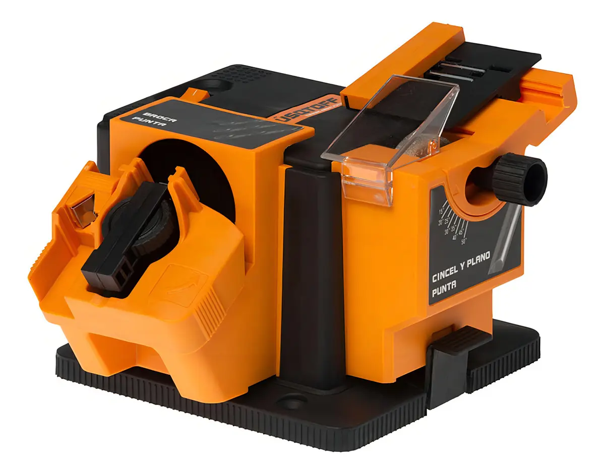 Afilador Eléctrico Multiuso 65 W Lusqtoff Color Naranja