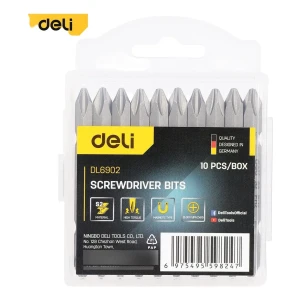 Puntas Para Atornillador Ph2x65mm 10 Un  Deli Lnt