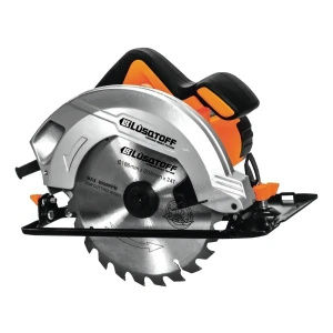Sierra circular eléctrica Lüsqtoff CSL1500-8 185mm 1.5kW naranja/negro 50Hz