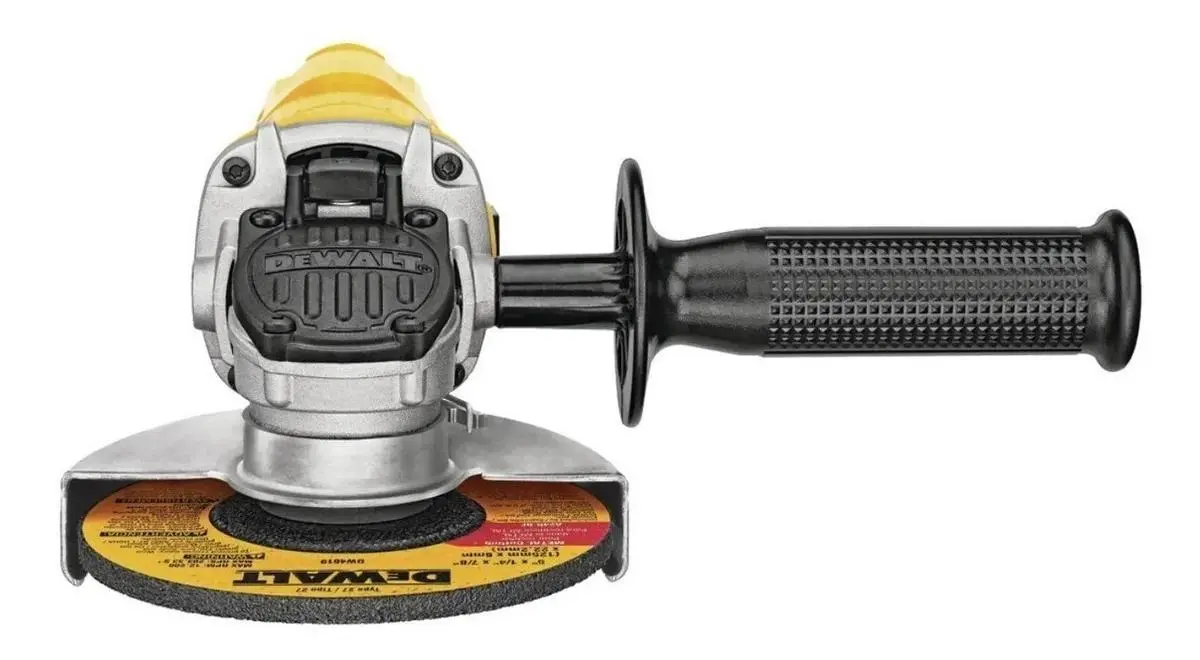 Amoladora angular DeWalt DWE4020B2B 4020 de 60 Hz color amarillo 800 W 220 V y accesorio - Imagen 4