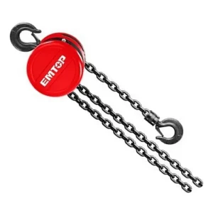 Aparejo Manual Cadena Emtop ECBK110 1 Tonelada 3m