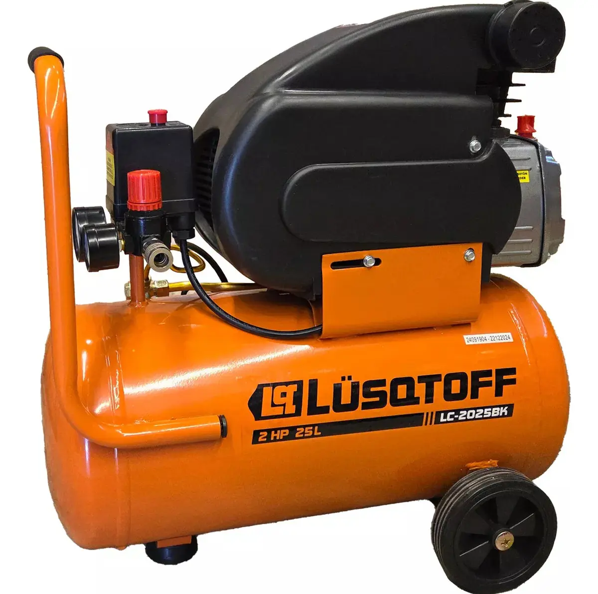 Compresor de aire eléctrico portátil Lüsqtoff LC-2025 25L 2hp - Imagen 4