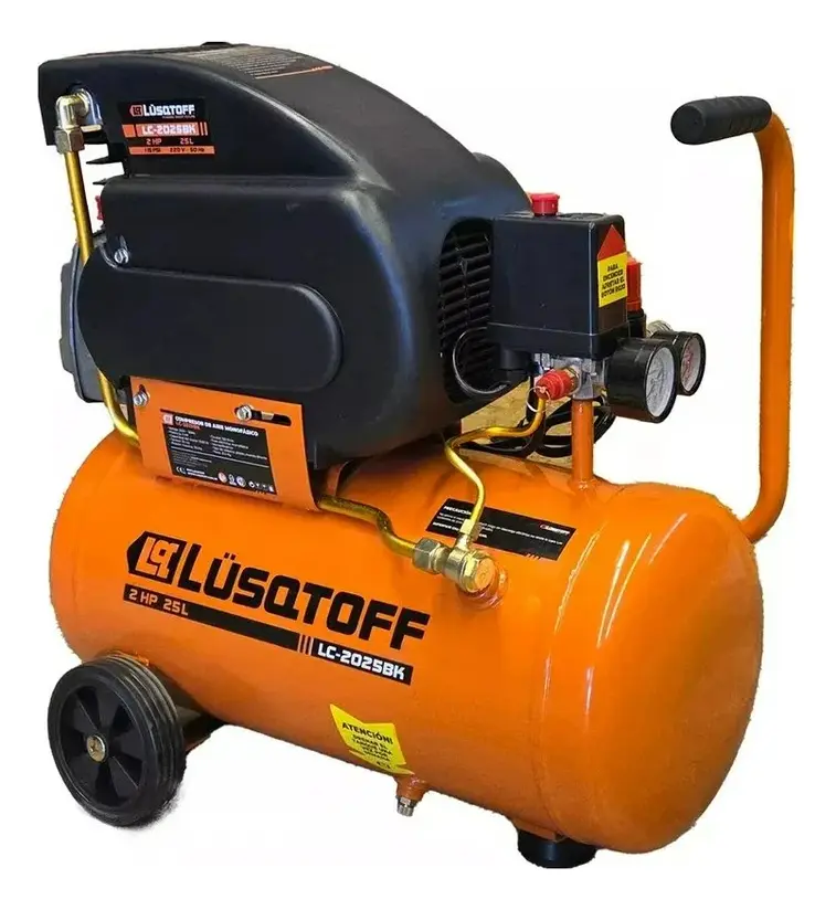 Compresor de aire eléctrico portátil Lüsqtoff LC-2025 25L 2hp - Imagen 2