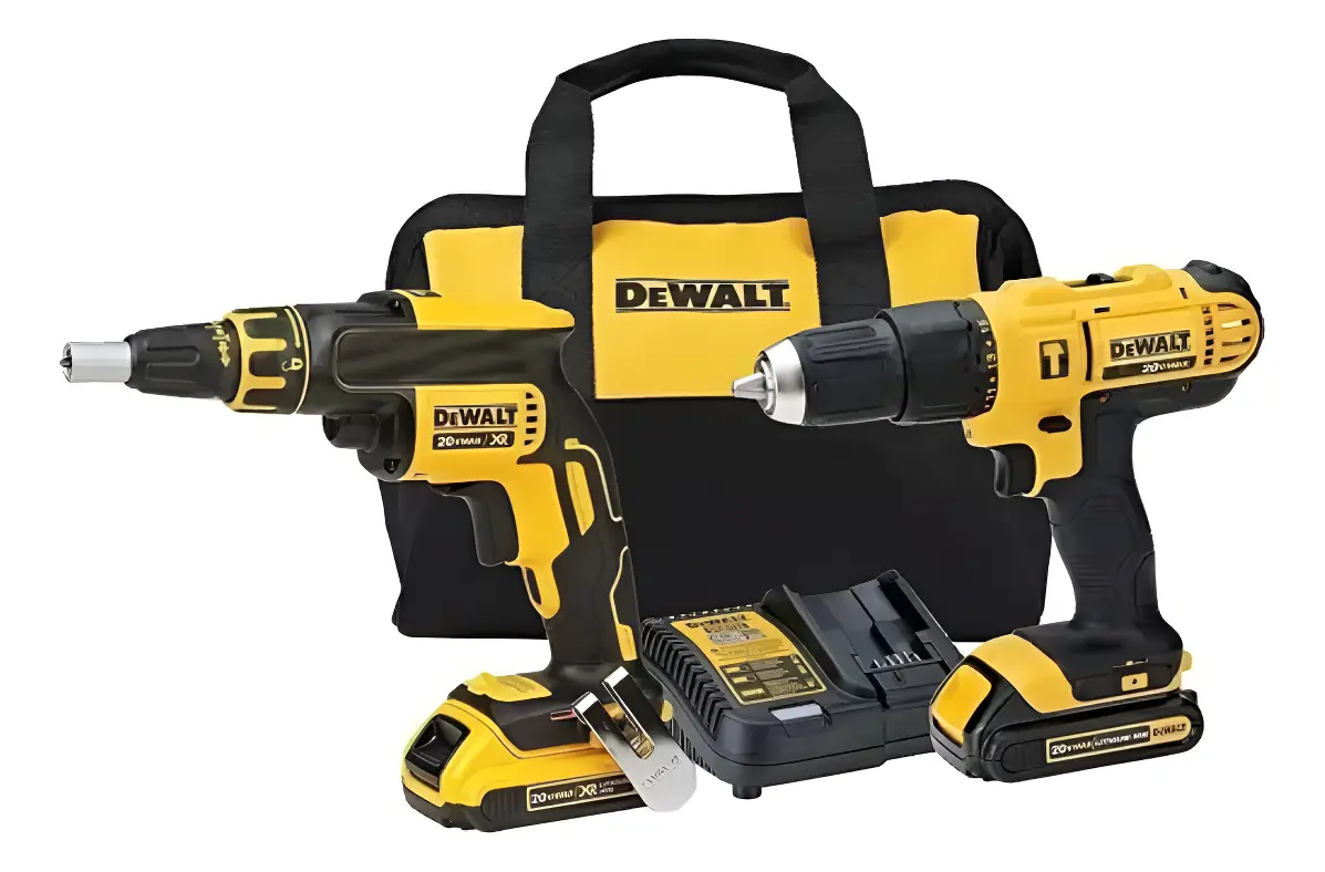 Combo Dewalt Taladro Dcd776 + Atornillador Dcf620 20v