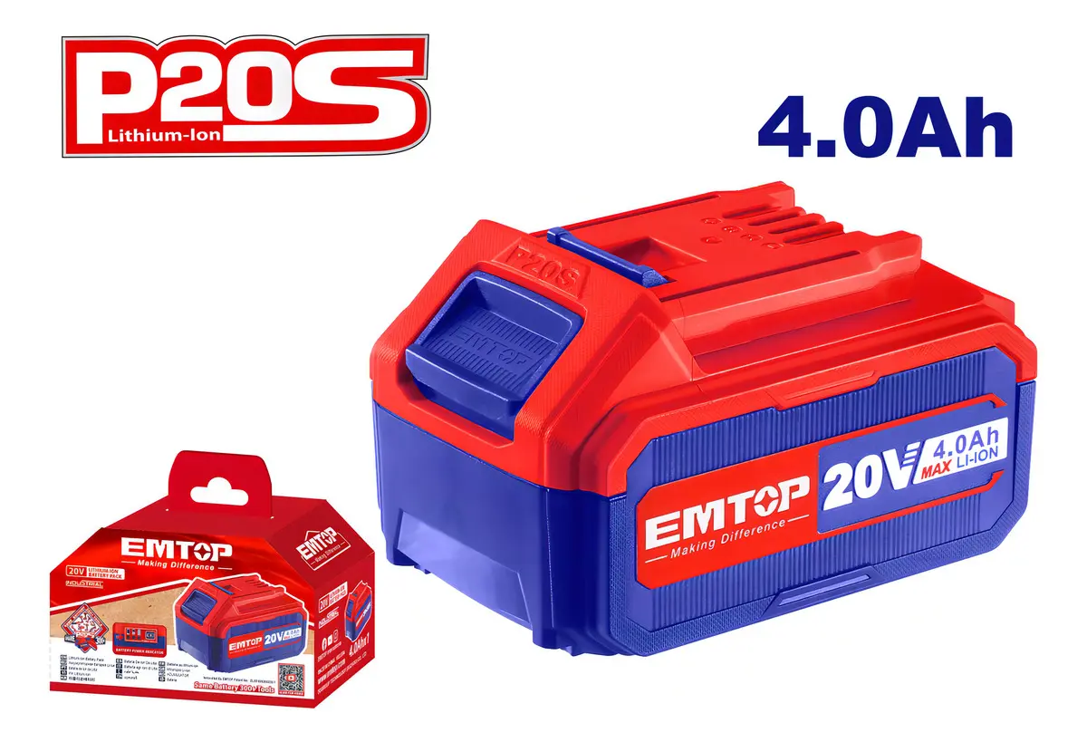 Batería 20v 4amp Emtop EBPK20021 - Imagen 2