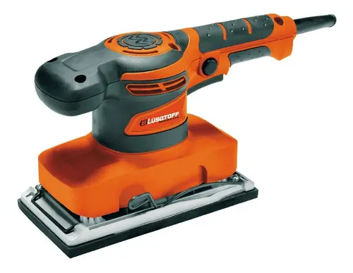 Lijadora Orbital Electrica 1/3 320w Lusqtoff Color Naranja Frecuencia 50hz