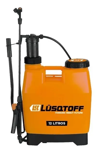 Pulverizador Manual Mochila 12L Lüsqtof F12L-8 Con Boquilla Regulable