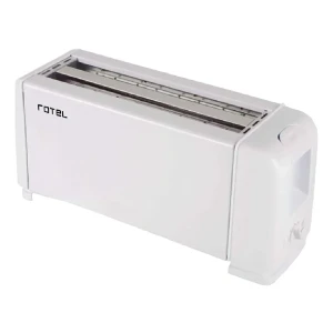 Tostadora Rotel Blanca 4 Panes 1300W 6 Niveles Con Descongelado