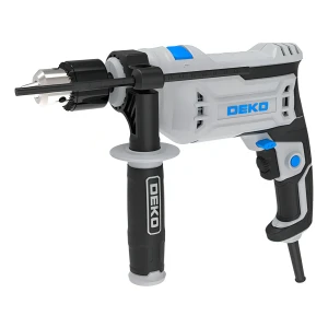 Taladro Con Percutor 13mm 900w Deko Dkid13xp90 Color Gris claro