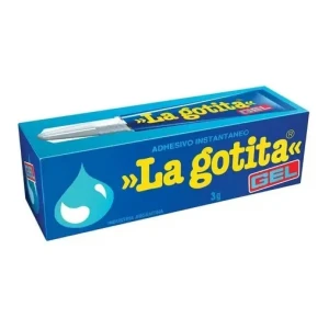 Pegamento Instantáneo En Gel La Gotita Gel 3g Adhesivo Gral Color Transparente