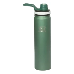 Botella Térmica Acero Inoxidable 750 Ml Calor Frio Lusqtoff Color Verde