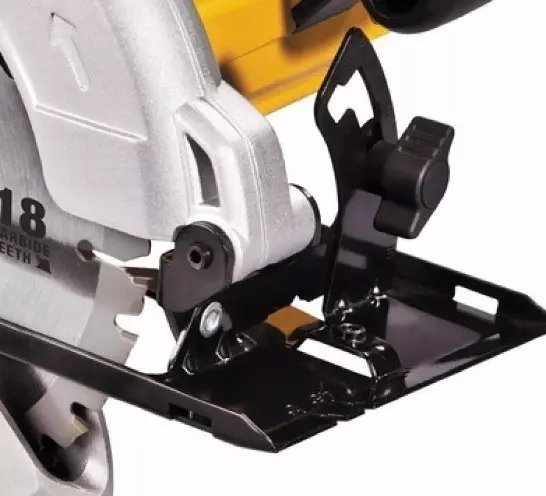 Sierra circular eléctrica DeWalt Herramientas DWE560 184mm 1.4kW amarillo 50 - Imagen 4